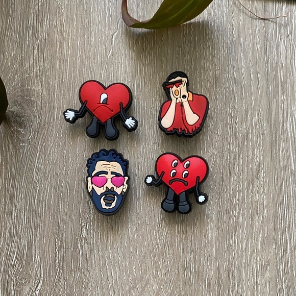 Bad Bunny Croc Charms Show Decoration - Picture 4 of 4